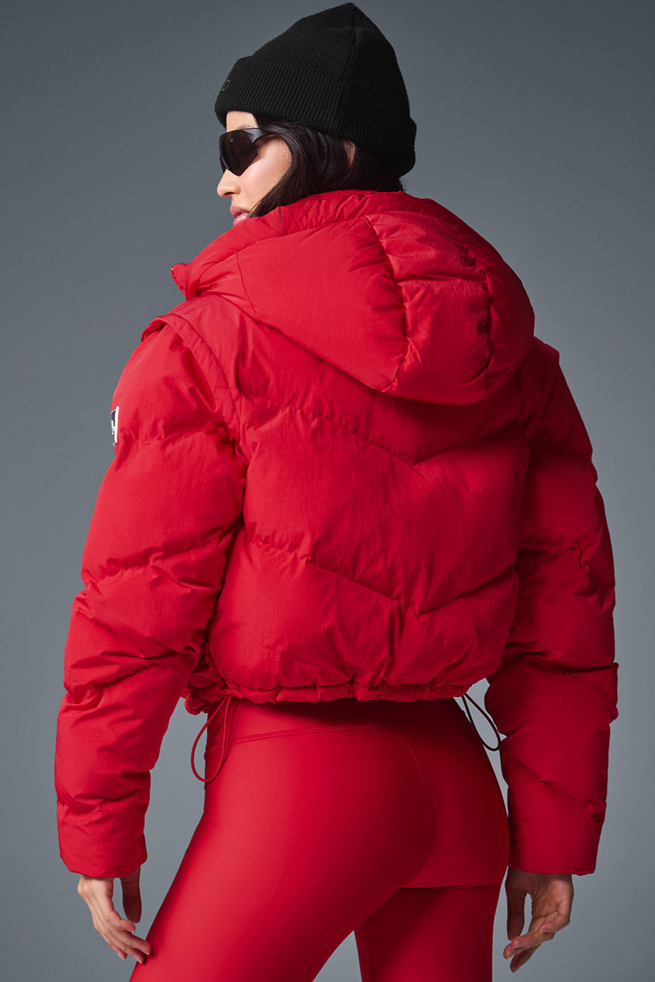 Glacier Puffer - Bold Red image 3