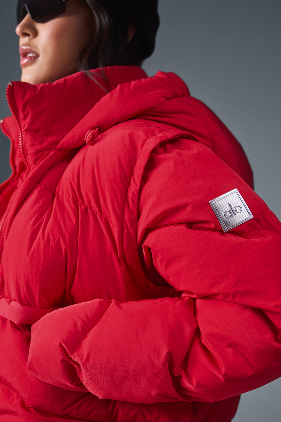 Glacier Puffer - Bold Red image 4