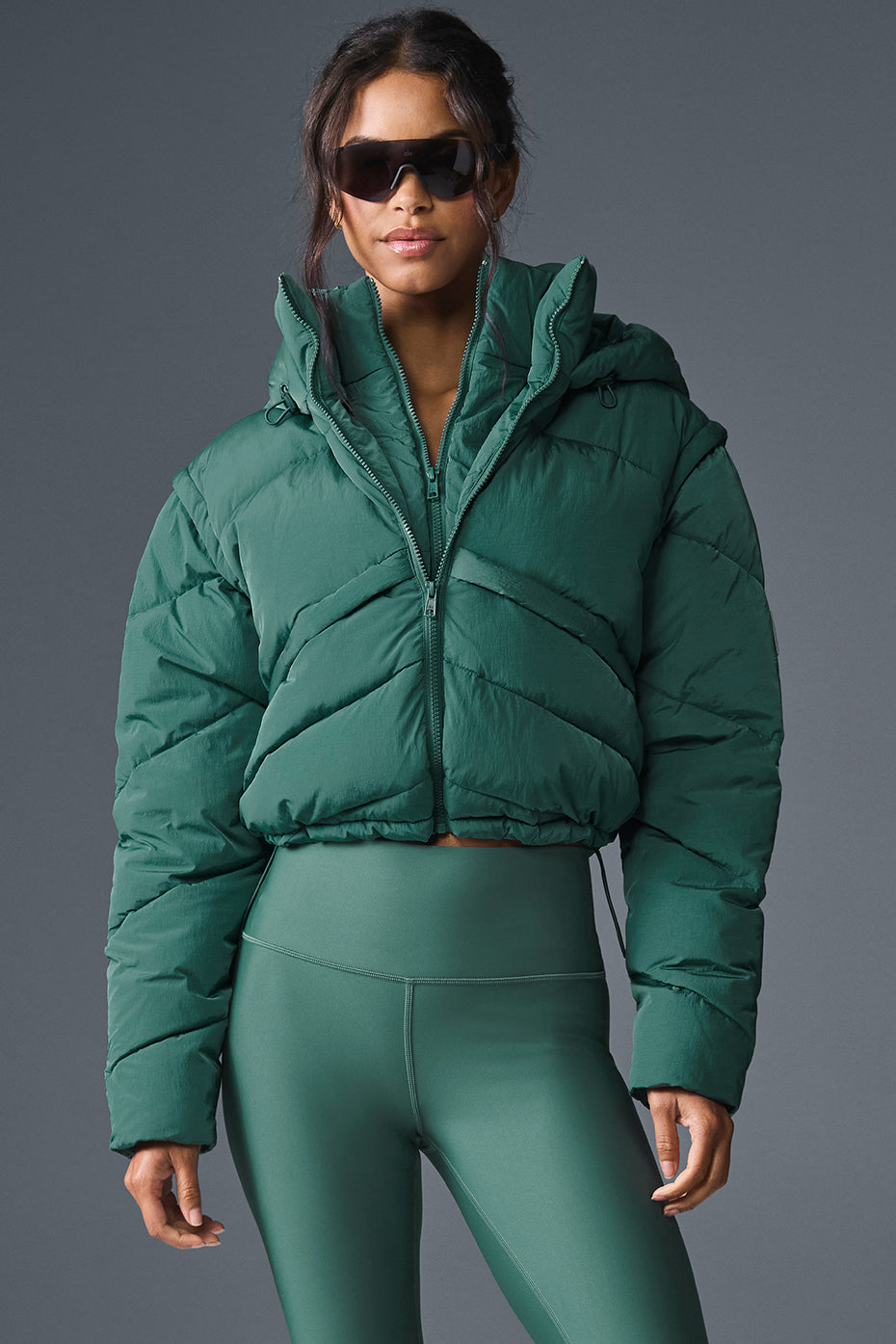 Glacier Puffer - Winter Ivy image 4