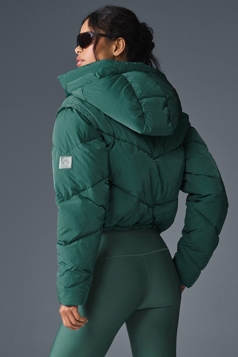 Glacier Puffer - Winter Ivy image 2