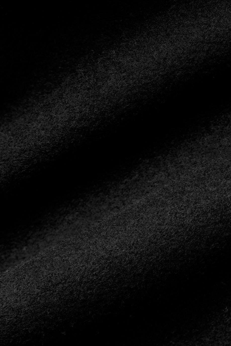 Wool Cropped Metro Trench - Black image 5