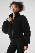 Darling Sweater Puffer - Black image 1