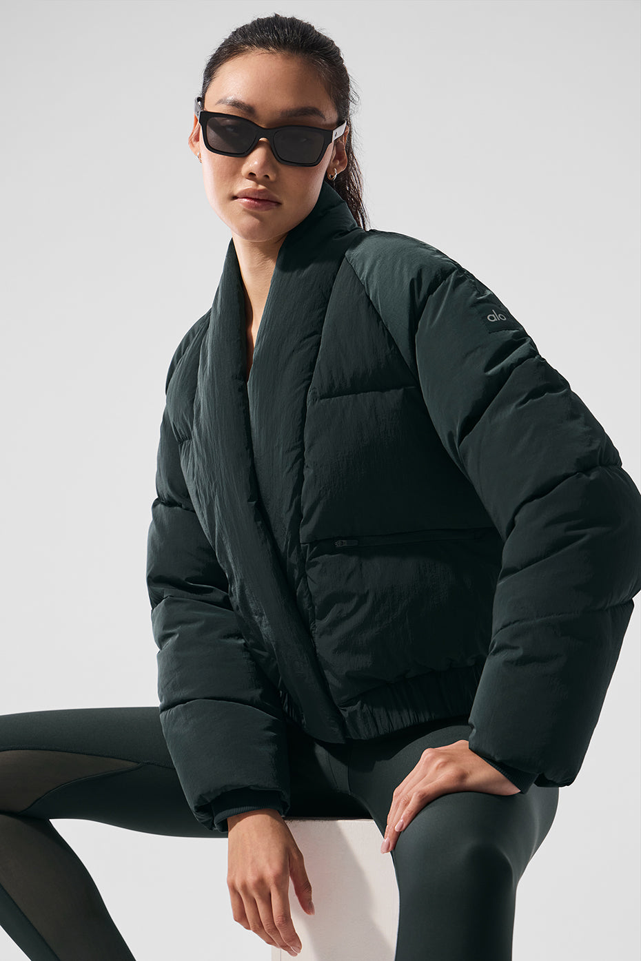 Stargazing Puffer - Charcoal Green image 4