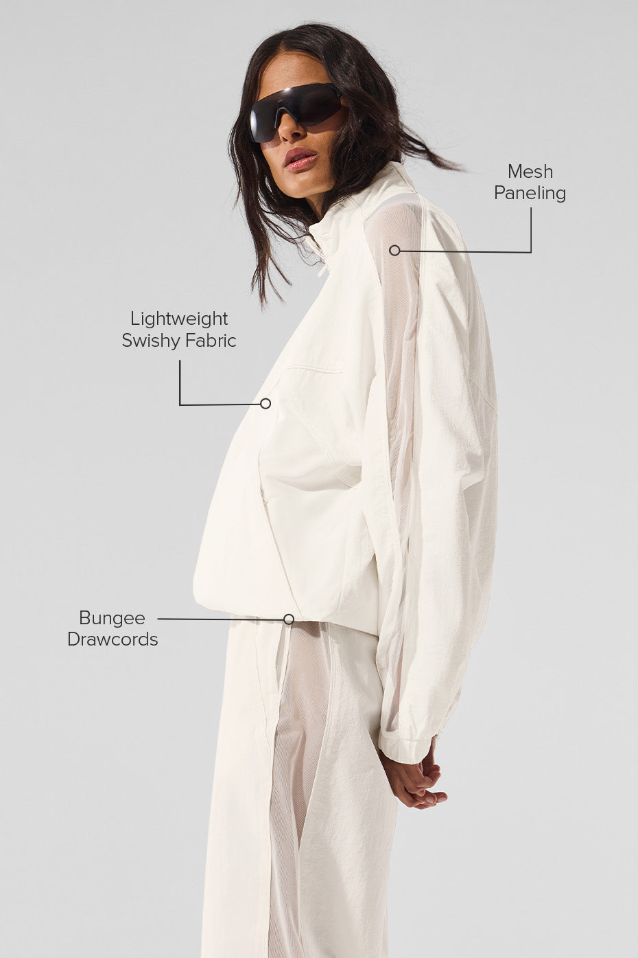 Origin Full-Zip Track Jacket - Ivory image 2