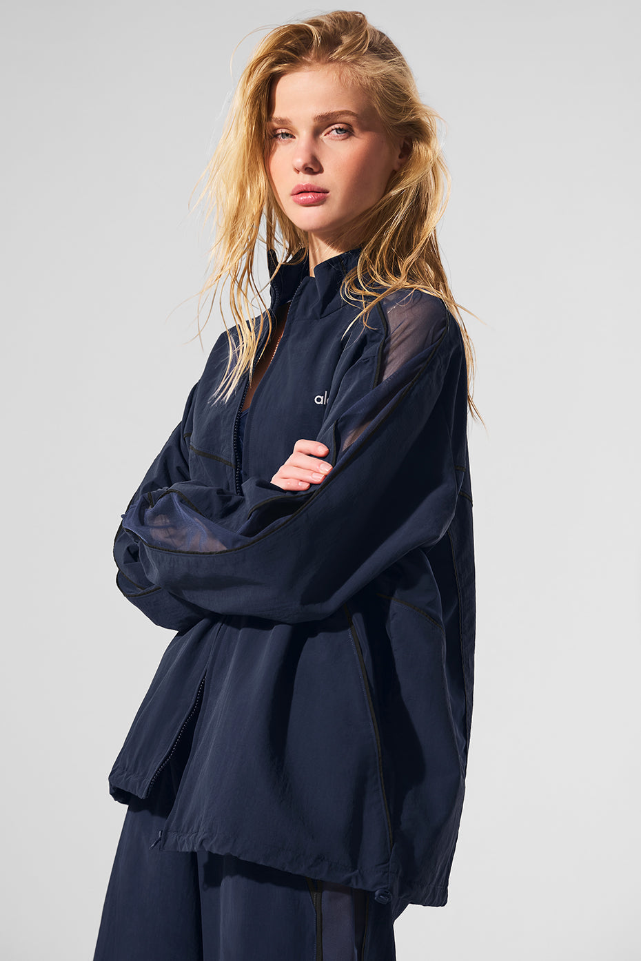 Origin Full-Zip Track Jacket - Navy/Black image 5