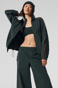 Origin Full-Zip Track Jacket - Charcoal Green image 1