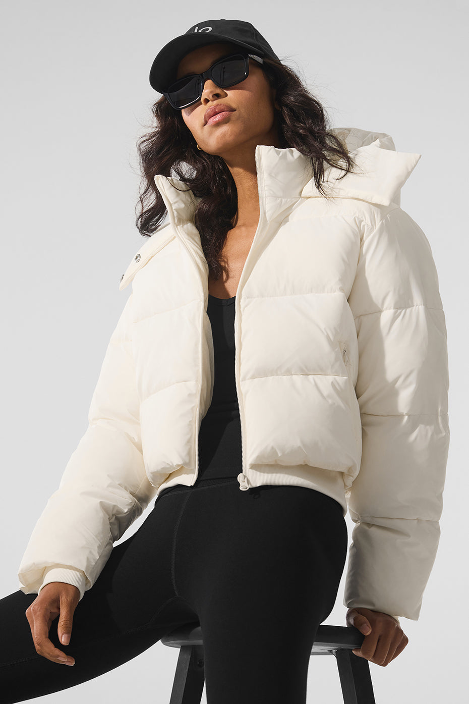 Foxy Puffer Jacket - Ivory image 1