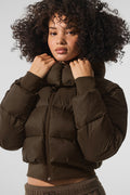 Foxy Puffer Jacket - Espresso image 1