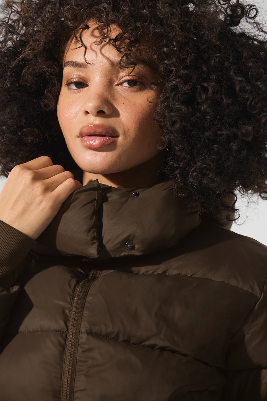 Foxy Puffer Jacket - Espresso image 5
