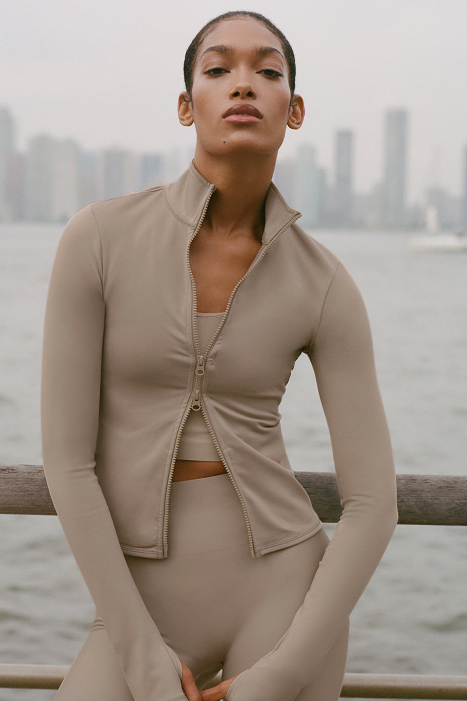 Airlift Winter Warm Radiant Full-Zip Jacket - Gravel image 1