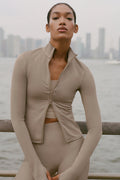 Airlift Winter Warm Radiant Full-Zip Jacket - Gravel image 1