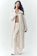 Cashmere Northstar Long Cardigan - Ivory image 1