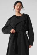 Daybreak Long Coat - Black image 1