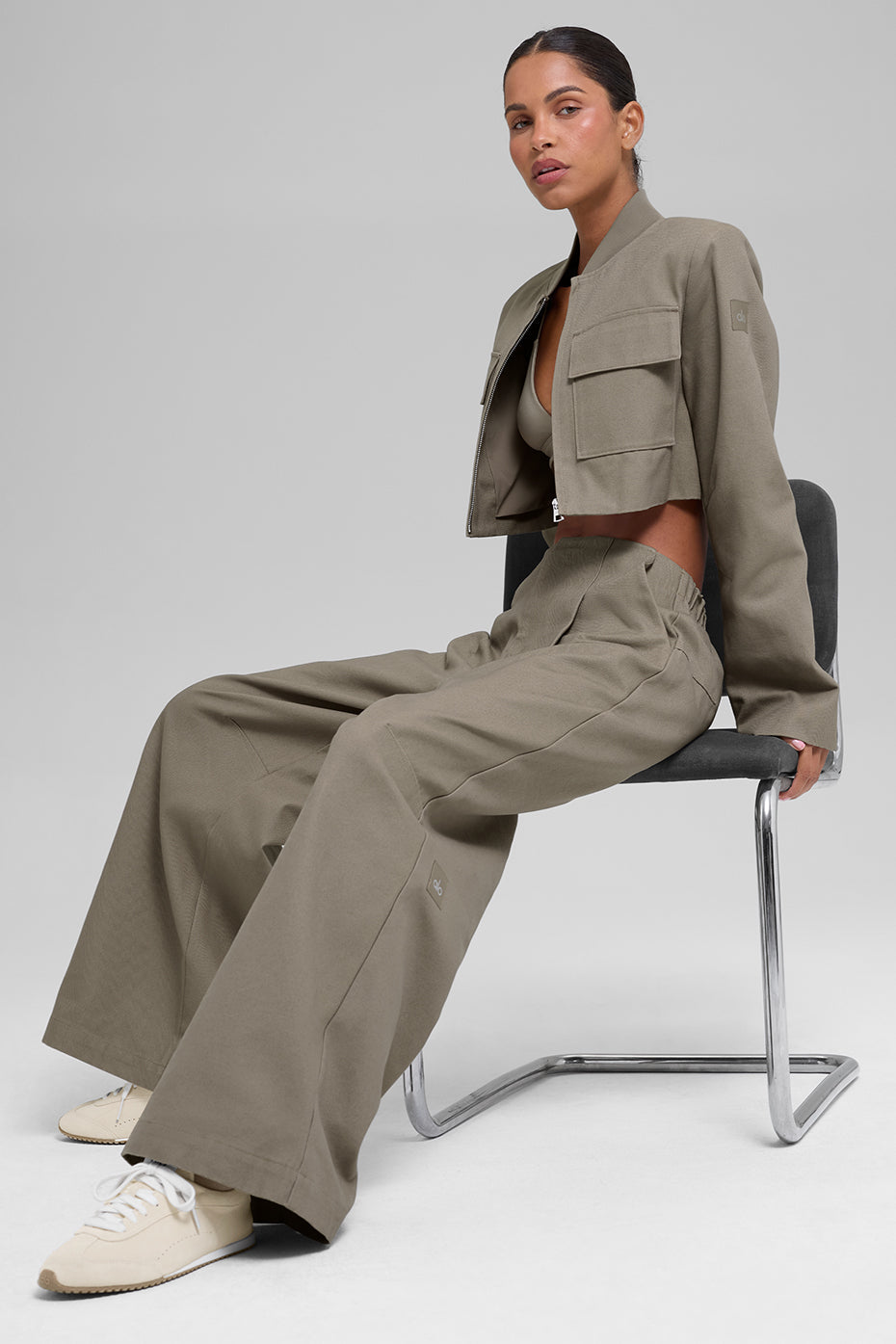 Cropped Main Character Jacket - Light Cocoa image 6