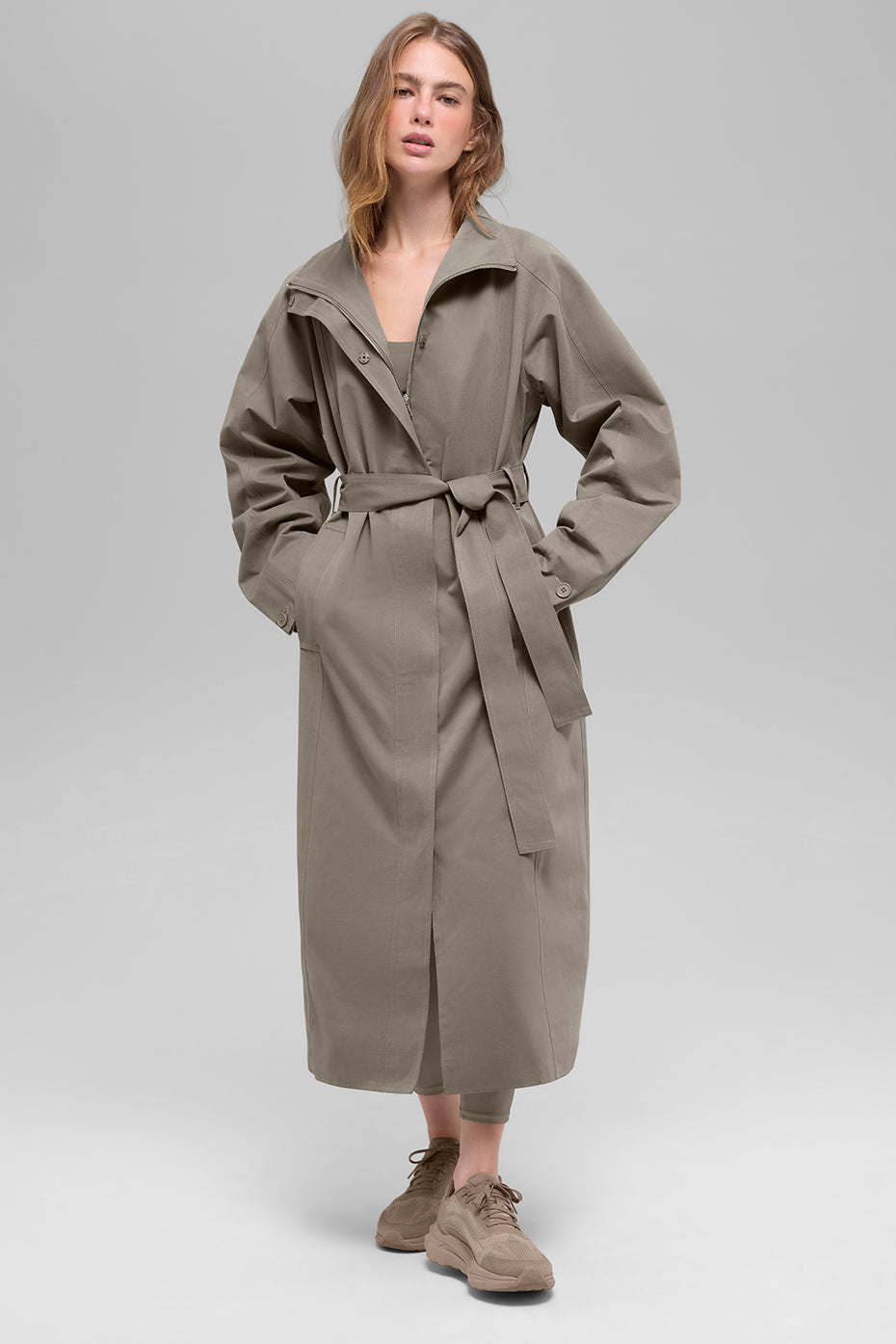 Journey Trench Coat - Light Cocoa image 2