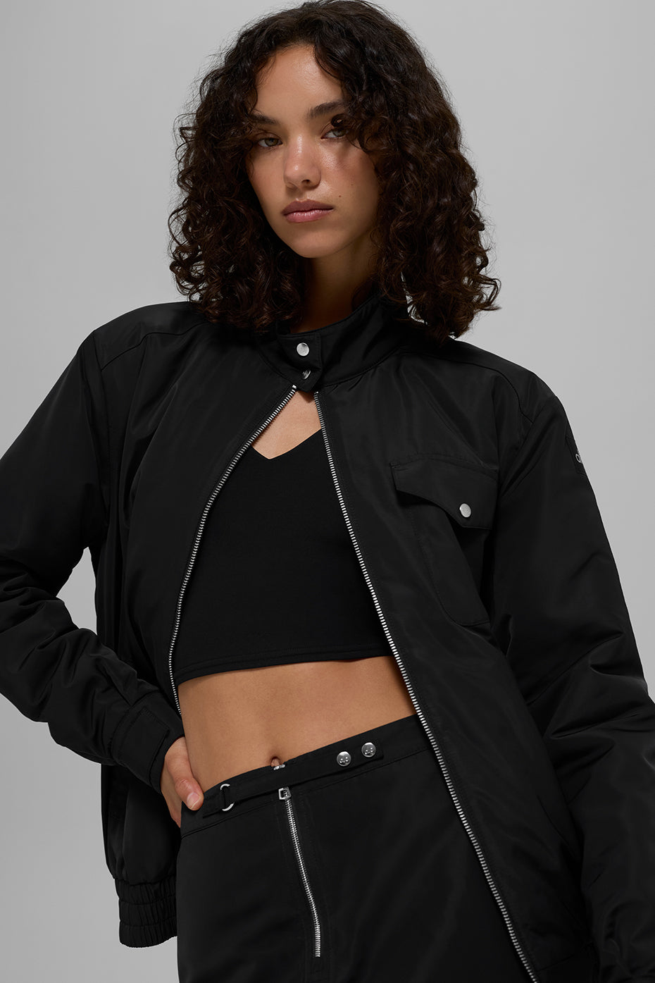 Work It Bomber - Black image 4