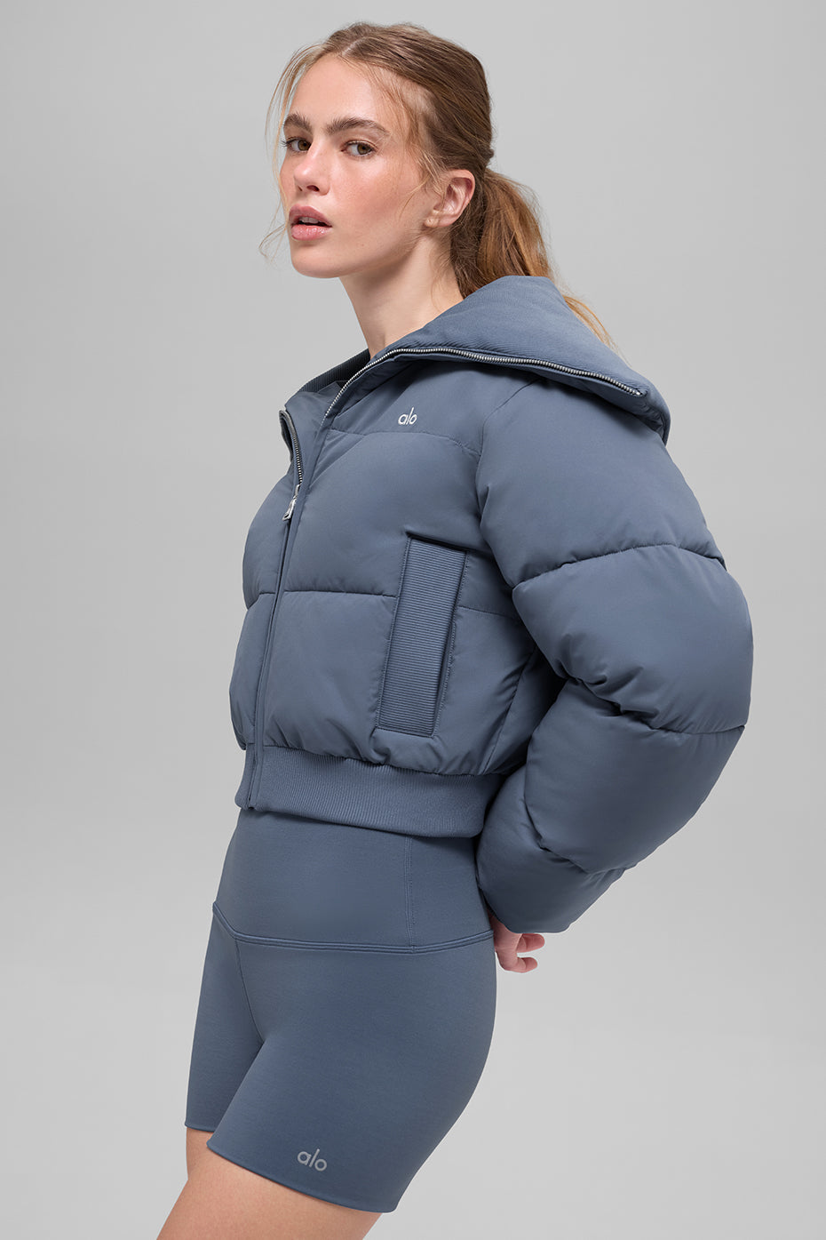 Captivate Puffer - Bluestone image 2