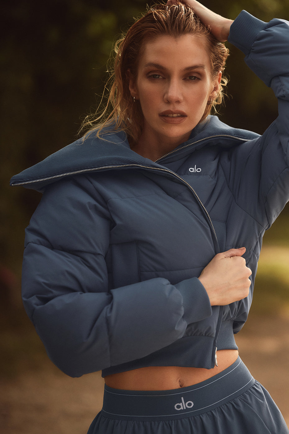 Captivate Puffer - Bluestone image 1
