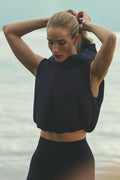 Fast Lane Puffer Vest - Black image 1
