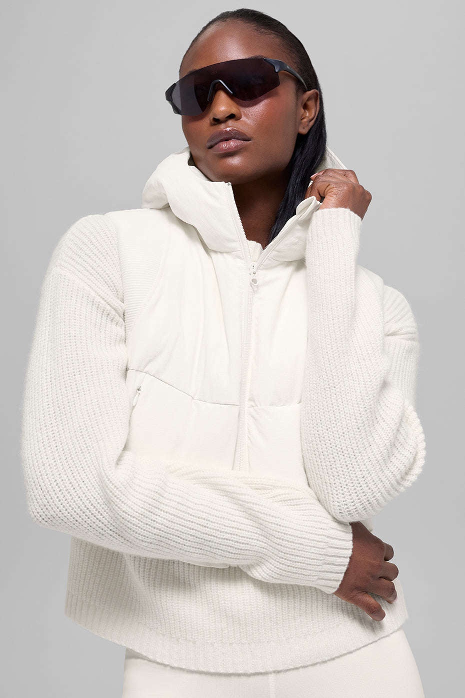 Fast Lane Puffer Vest - Ivory image 4