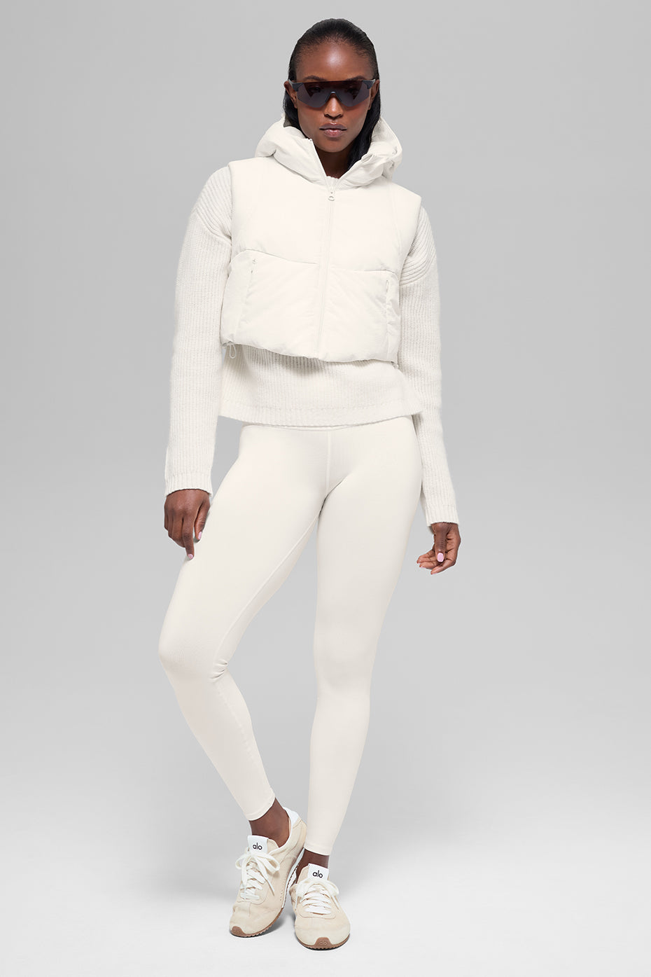 Fast Lane Puffer Vest - Ivory image 5