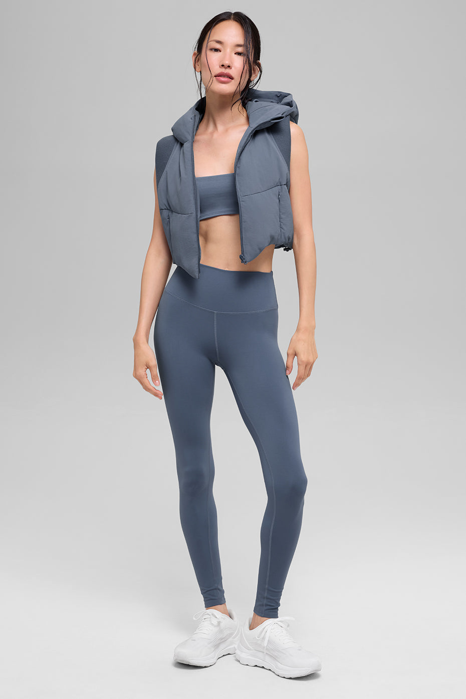 Fast Lane Puffer Vest - Bluestone image 5