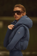 Fast Lane Puffer Vest - Bluestone image 1