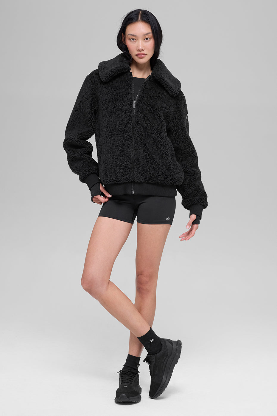 Sherpa Downtown Jacket - Black image 4