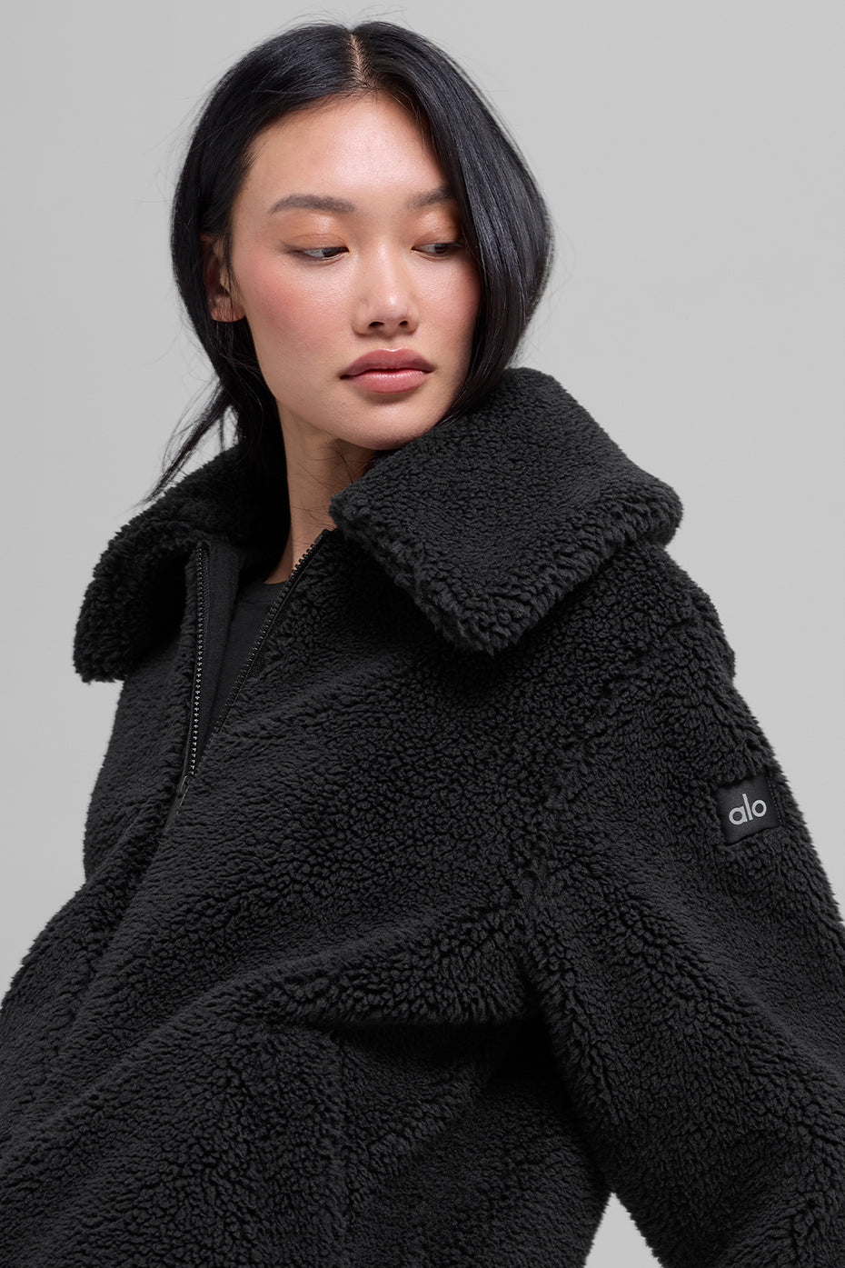 Sherpa Downtown Jacket - Black image 3