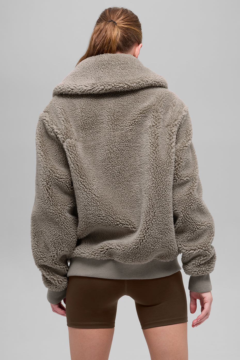 Sherpa Downtown Jacket - Light Cocoa image 3