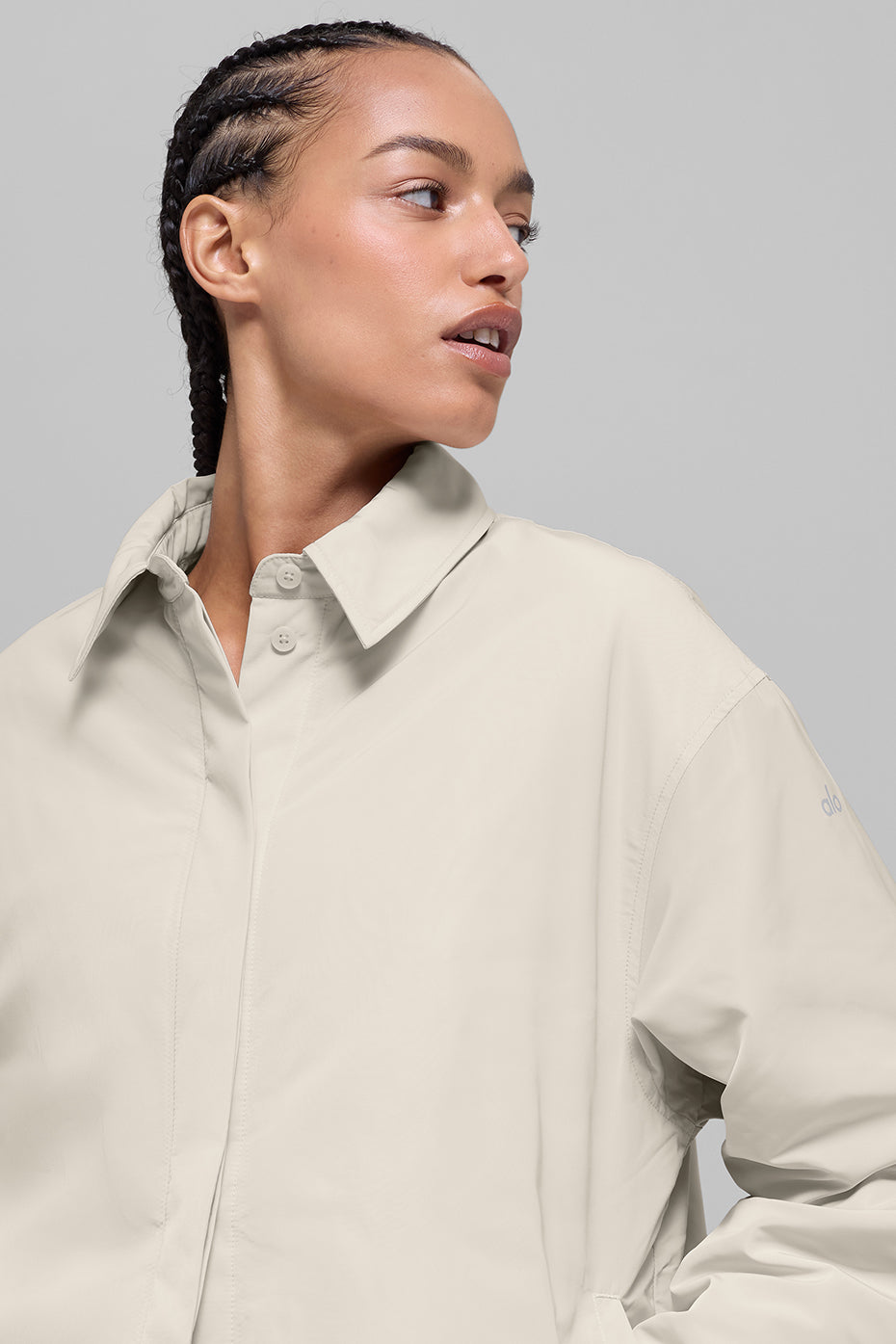 Socialite Shacket - Bone image 3