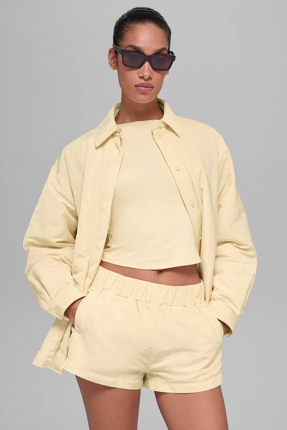 Socialite Shacket - Candlelight Yellow image 3