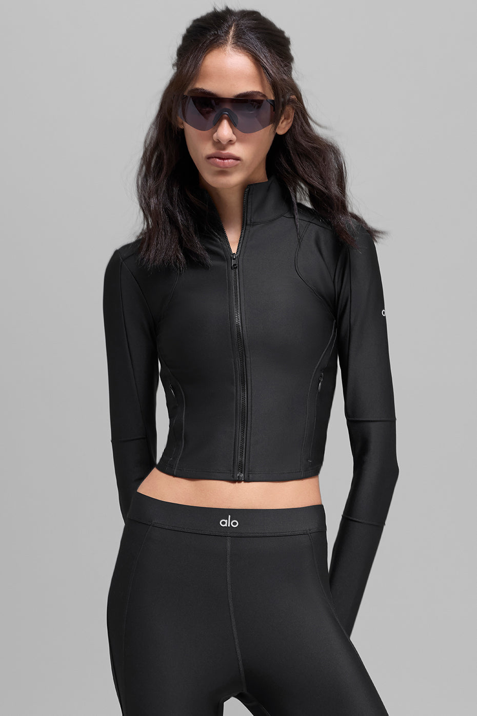Airlift Ignite Zip Up Jacket - Black image 1