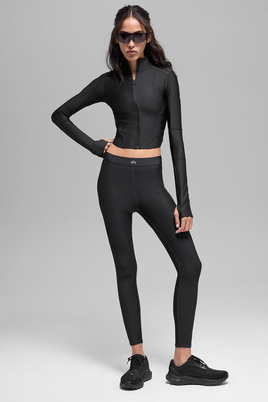 Airlift Ignite Zip Up Jacket - Black image 5