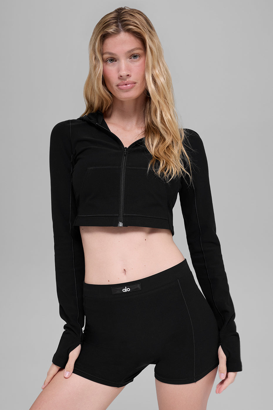 Alosoft Sincere Fitted Jacket - Black image 1