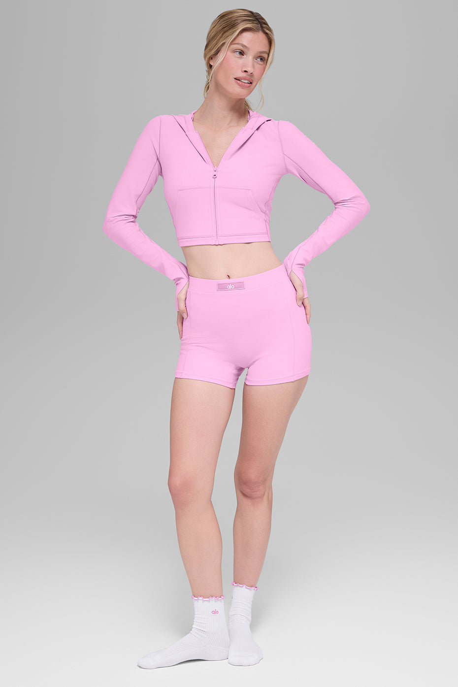 Alosoft Sincere Fitted Jacket - Candy Heart Pink image 5