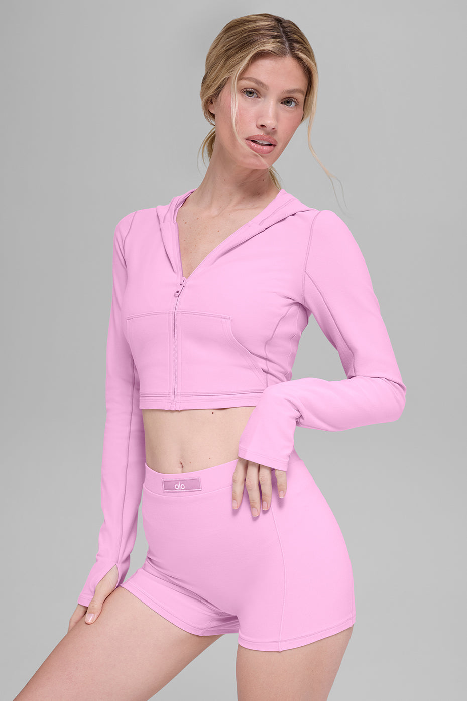 Alosoft Sincere Fitted Jacket - Candy Heart Pink image 3