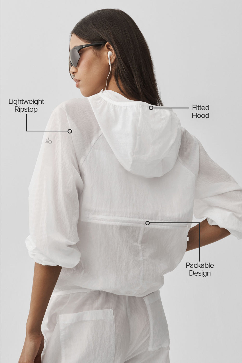 Ripstop Electric Jacket - White image 2