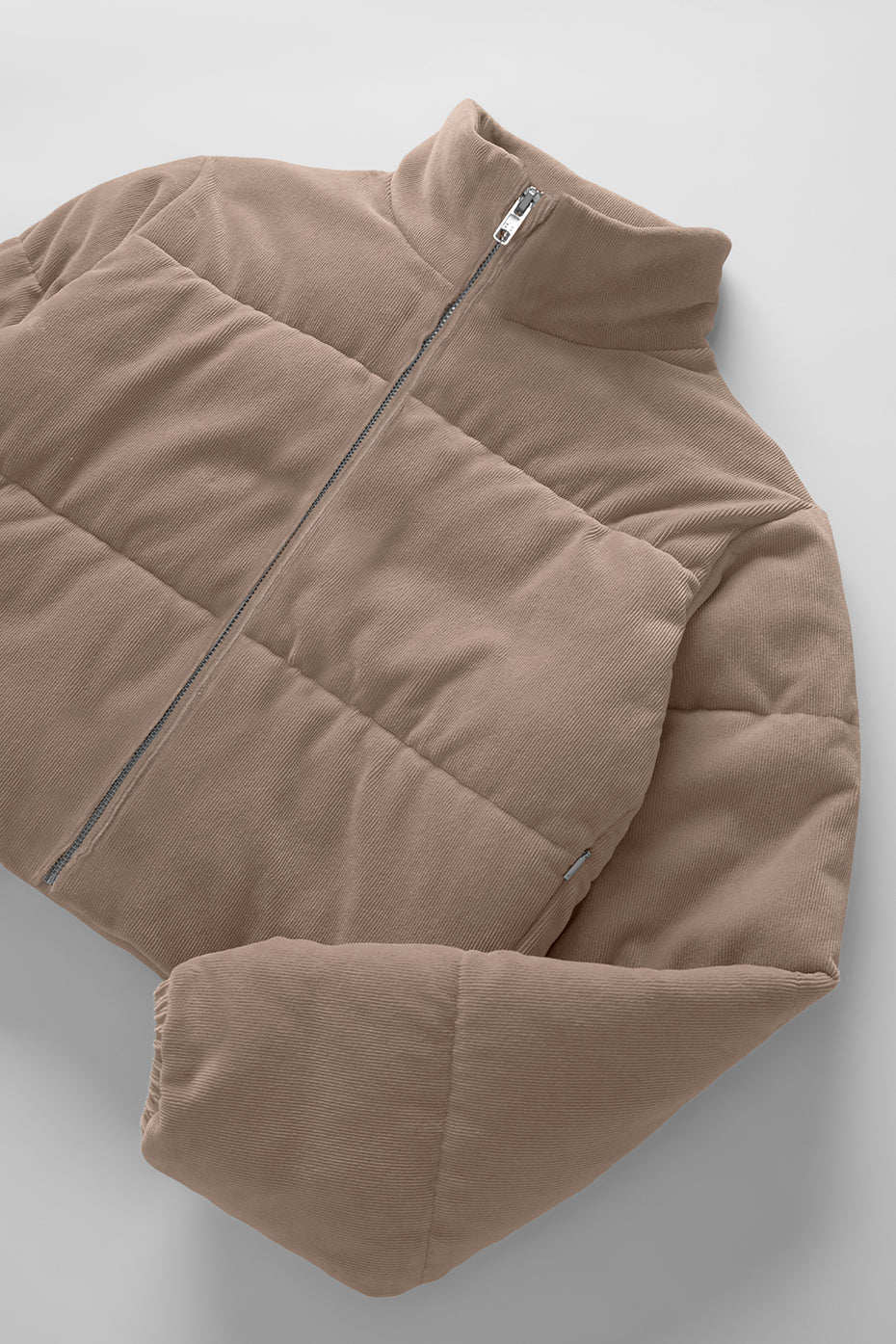 Micro Corduroy Dreamy Puffer - Chai Latte image 6