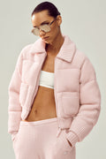 Cashmere Northstar Sweater Puffer - Frosted Pink image 1