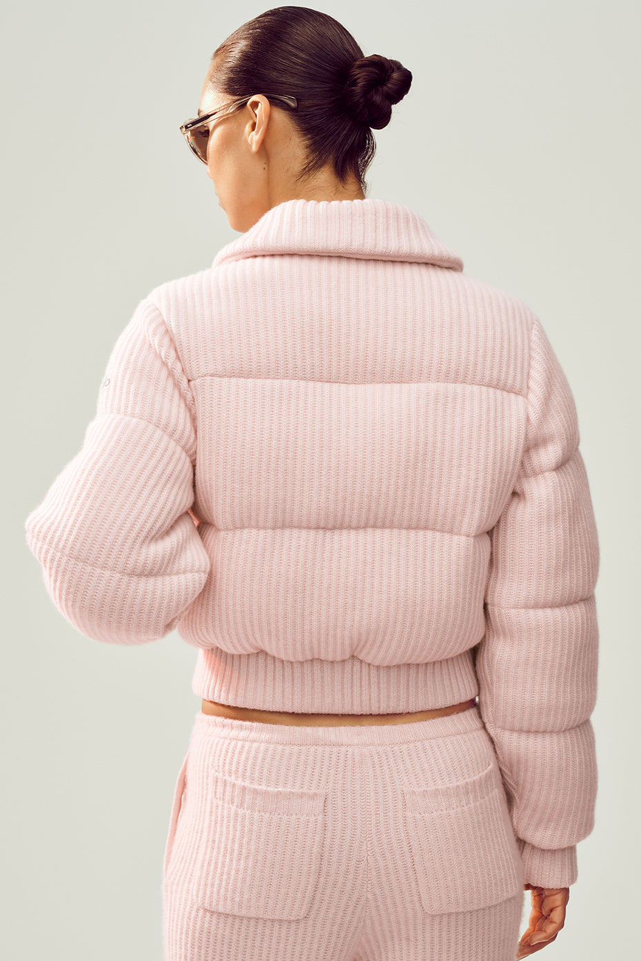 Cashmere Northstar Sweater Puffer - Frosted Pink image 3