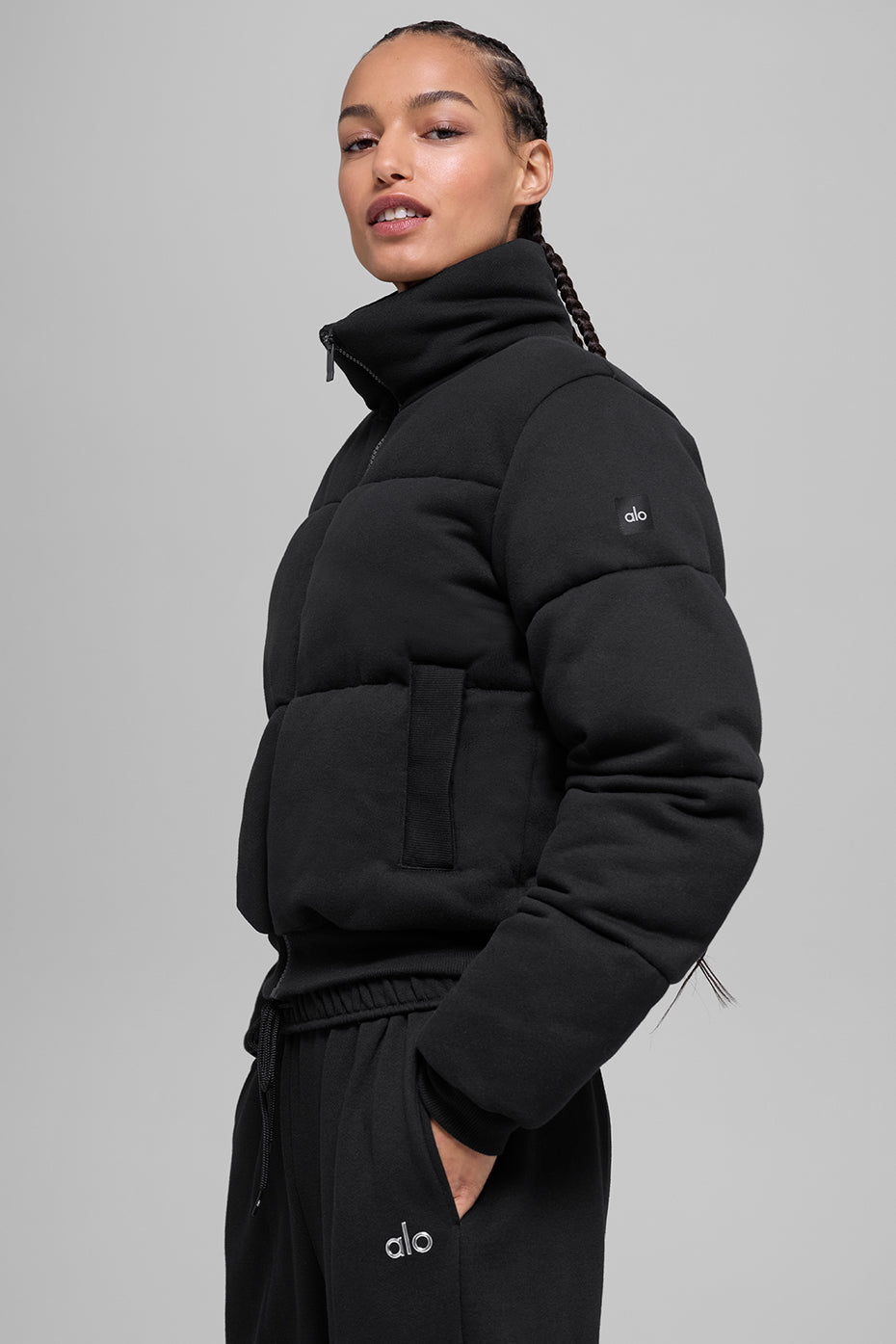 Sweatshirt Puffer - Black image 4