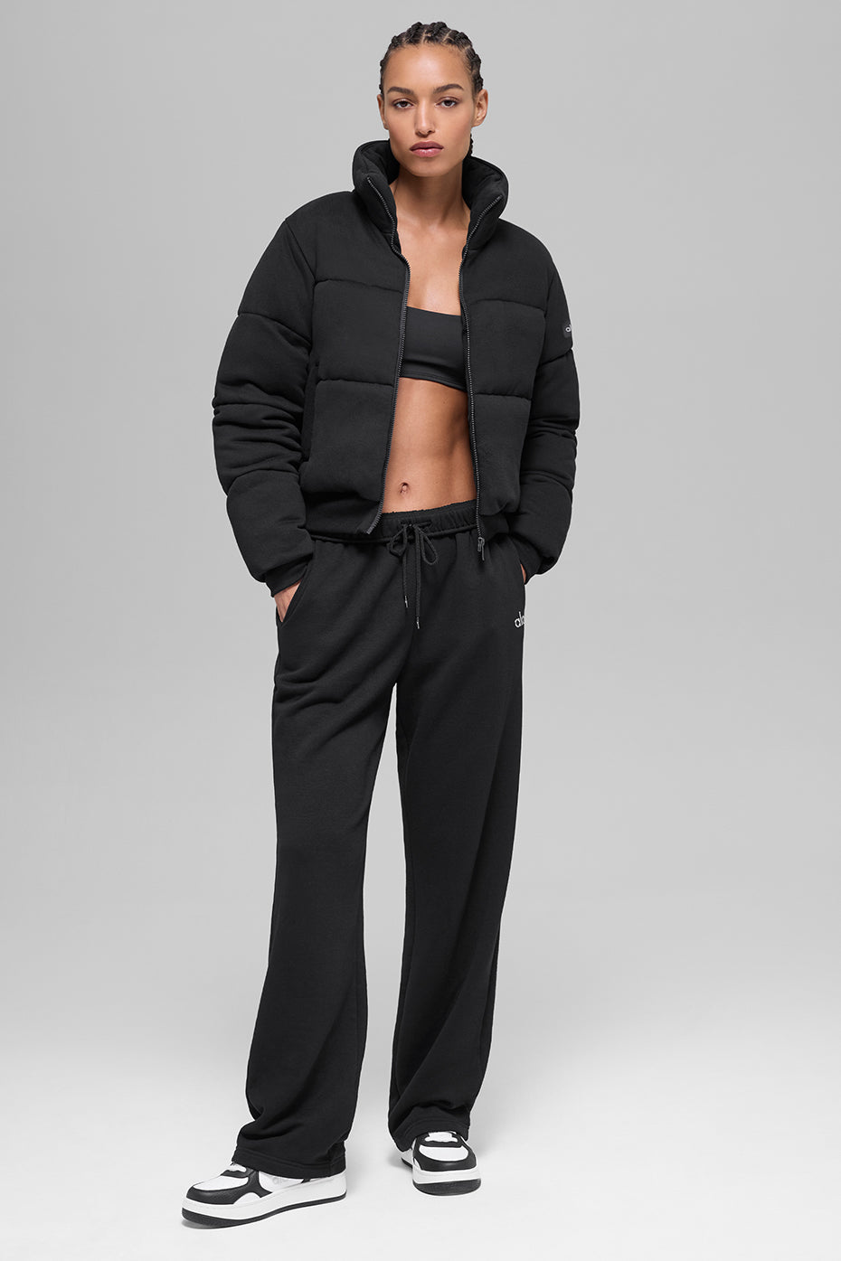 Sweatshirt Puffer - Black image 5