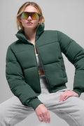 Sweatshirt Puffer - Clover Green image 1