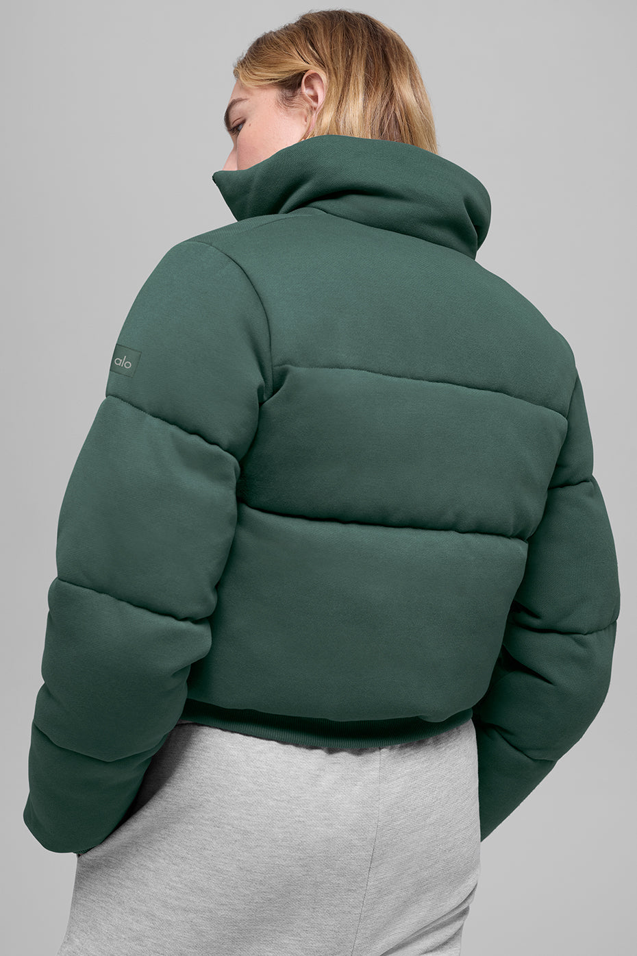 Sweatshirt Puffer - Clover Green image 3