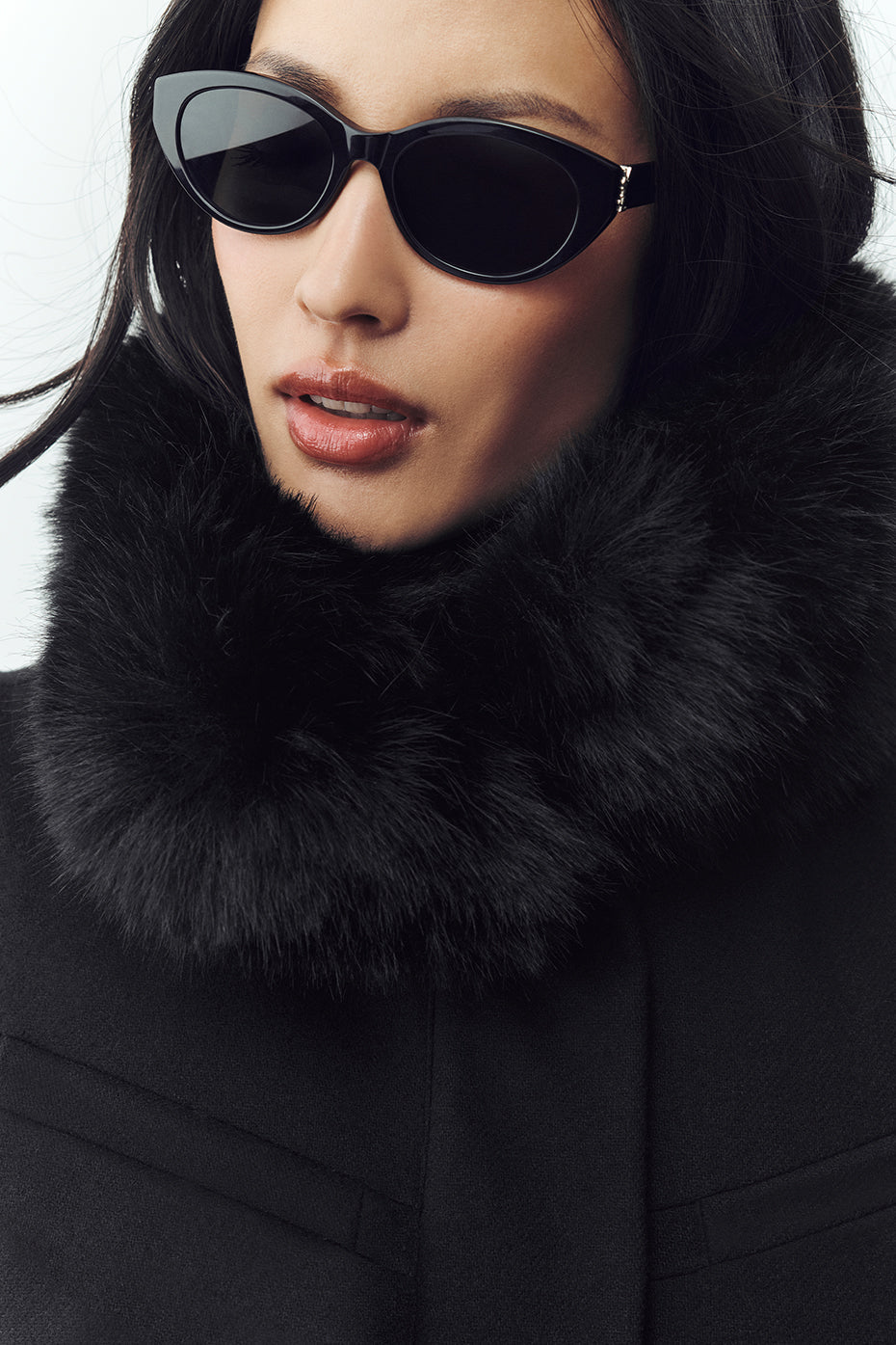 Wool Blend Bunny Slope Jacket - Black image 4