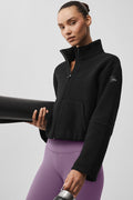 Double Face Wool City Girl Jacket - Black image 1