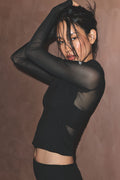 ALO Softsculpt Superset Full Zip Jacket - Black image 1