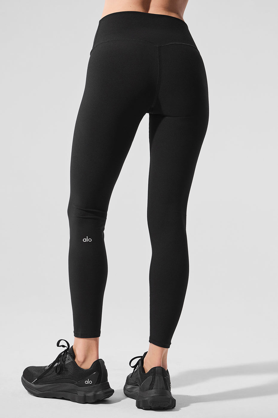 Alosoft High-Waist 7/8 Highlight Legging - Black image 2