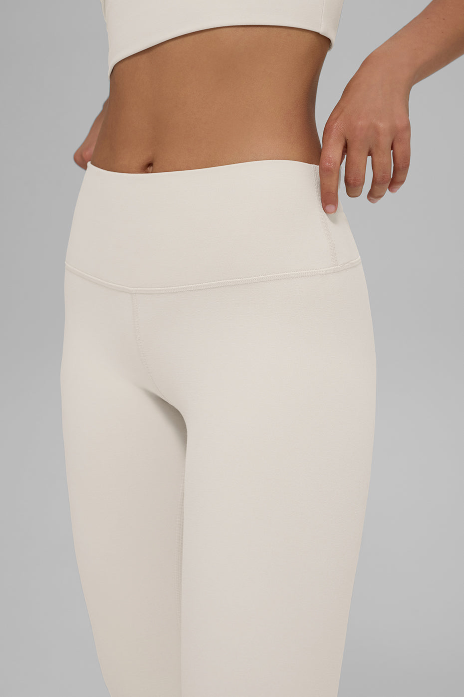 Alosoft High-Waist 7/8 Highlight Legging - Bone image 4